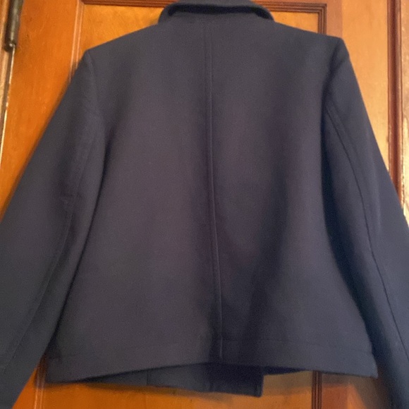 GAP Double Breasted Large Peacoat Jacket 21.5”W x 22.5”L - Picture 4 of 10
